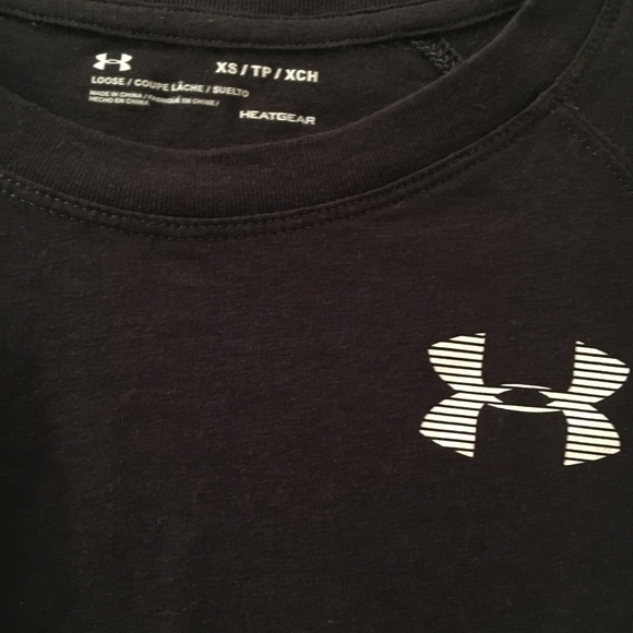 UNDER ARMOUR COTTON TRI-BLEND GRAPHIC TEE NWOT XS - Picture 4 of 5
